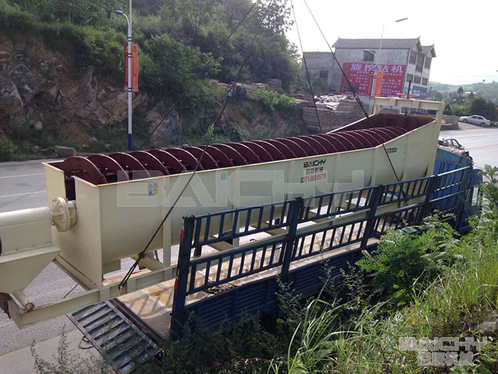 螺旋洗砂機